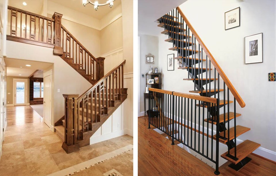 Giải pháp thiết kế cầu thang cho nhà nhỏ hẹp